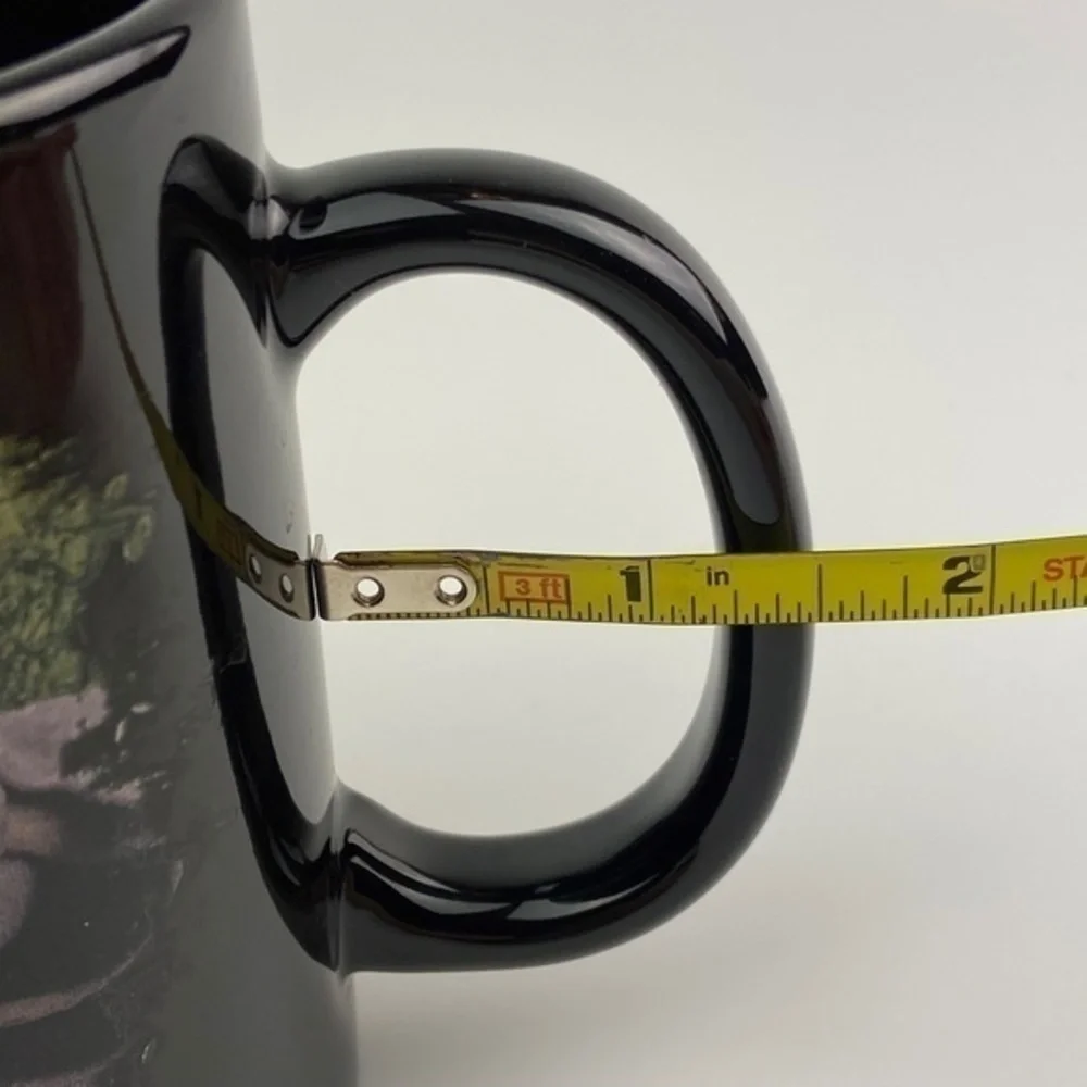 Star Wars‎ Yoda Coffee Mug Cup Black Ceramic 11 oz